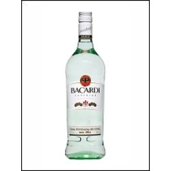 Bacardi Carta Blanca liter